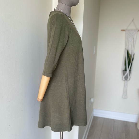 Moiety Green Knit Dress - Small - Picture 3 of 9